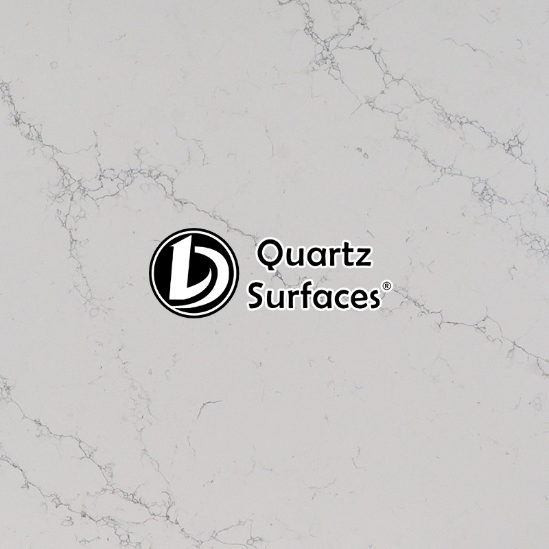 Calacatta White Quartz Stone Slab DO-S130