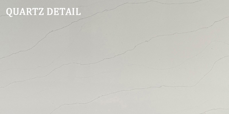 Calacatta White Quartz | Veined Quartz Slab DO-S3011